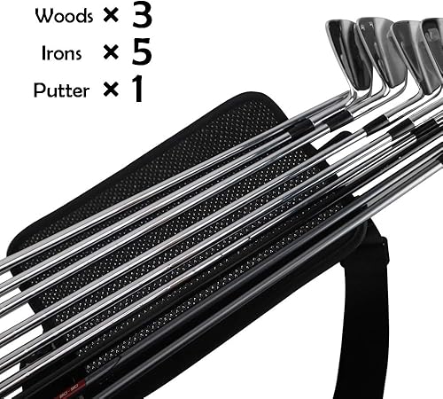 Miniatura 8 de Craftsman Golf Mini bolsa de transporte portátil, bolsa de hombro ideal para campo de golf, disponible para versión personalizada con tu nombre