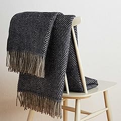 URBANARA 140x220 cm Wolldecke Gotland...
