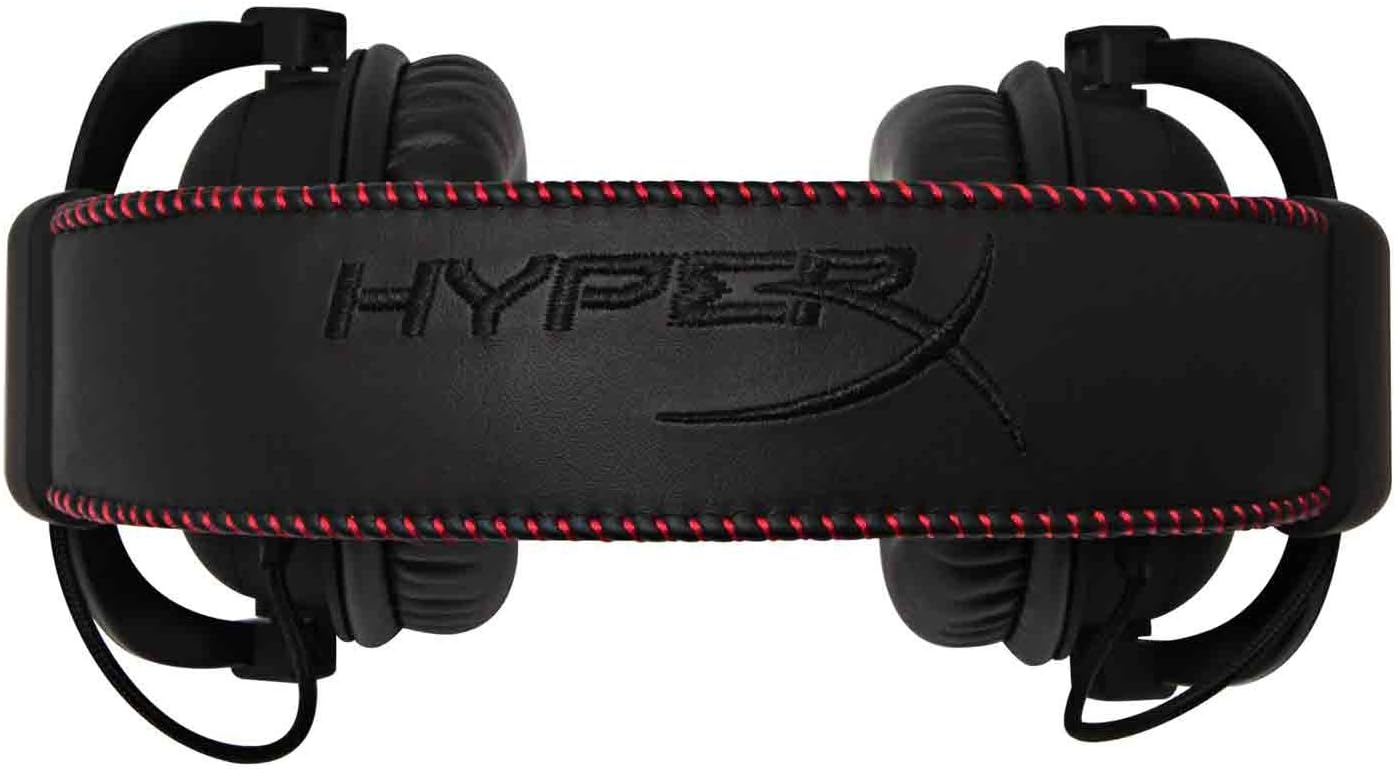 HyperX (KHX-HSCC-BK) Cloud Core Gaming Headset - Durable Aluminum Frame - 53MM Drivers - Detachable Microphone - Works with PC/PS4 and Xbox One, Nintendo Switch