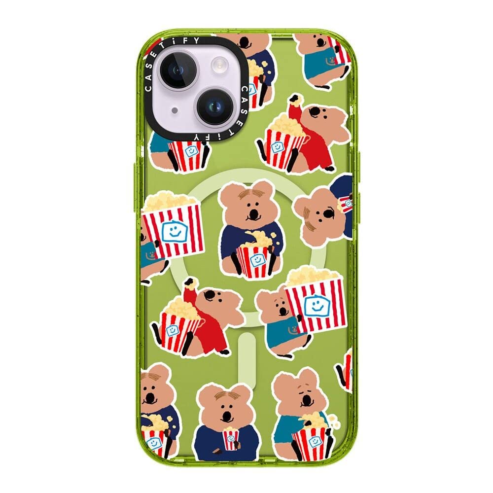 Coque MagSafe iPhone 14 CASETiFY protection antichute Snack Bar - 8