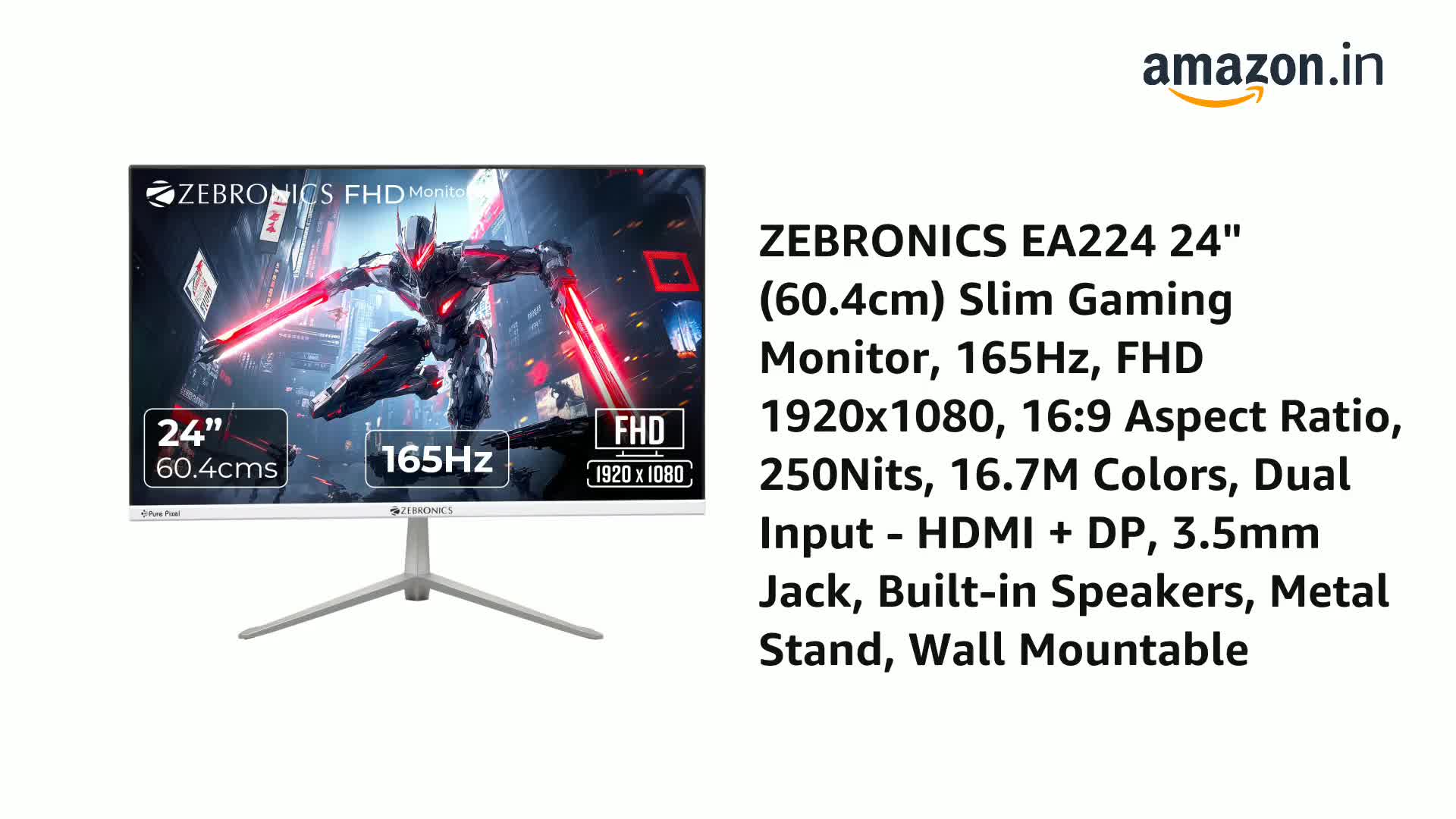 ZEBRONICS EA224 24