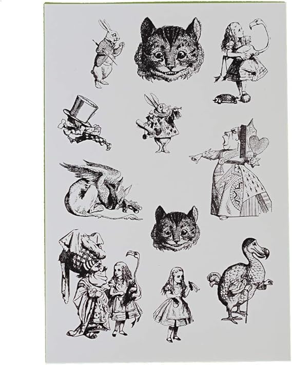 Amazon 不思議の国のアリス ジョン テニエル版2 タトゥーシール タトゥーシール 通販