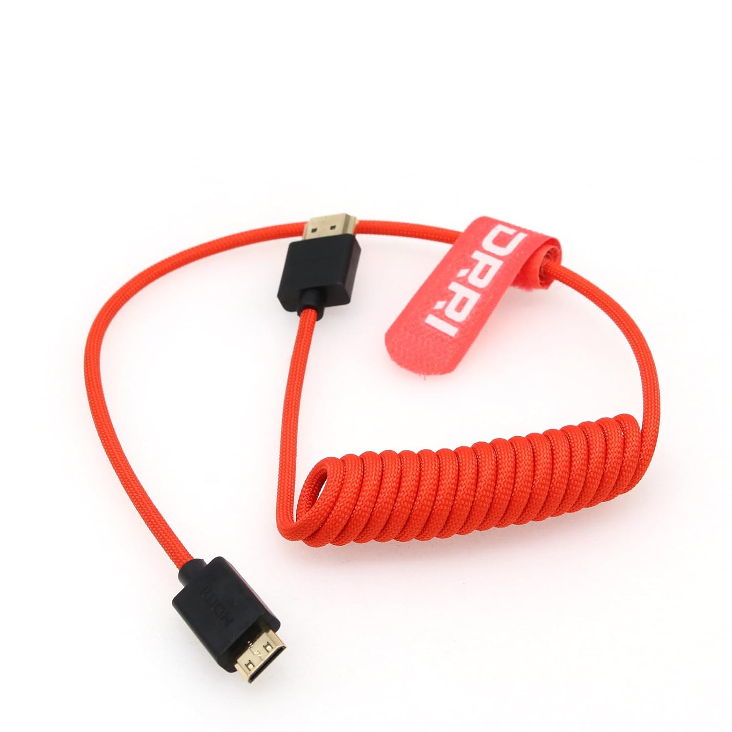 DRRI High-Speed 8K@60Hz 4K@120Hz Mini HDMI to Full HDMI 2.1 Braided Cable for Sony F55 A7S3 A74 Nikon Z5 Z6 Z7 BMPCC4k to Atomos Ninja Monitor