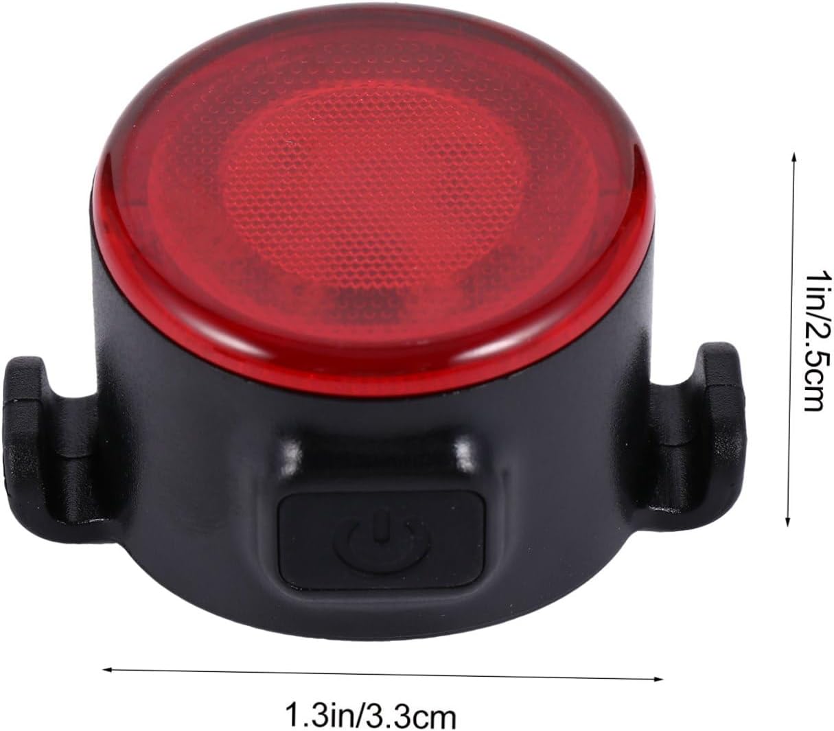Mikinona USB Rechargeable Bike Light Set with Modes Front Headlight and Rear Warning Tail Light for Night Riding and Outdoor Emergency Use