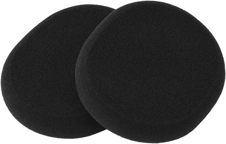 Housses De Rechange Pour écouteurs Logitech H800 - Coussinets Mousse éponge Noirs - Neuf