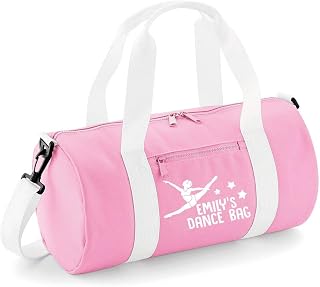 Personalised Name Dance Bag Mini Barrel Bag Dance Bag Girls Personalised Bags Jazz Bag Custom Dance Bags Pointe