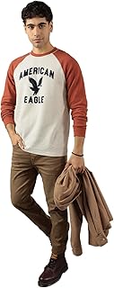 تيشرت حراري بأكمام طويلة برسومات شعار للرجال من امريكان ايجل موديل 273429634_Amec864