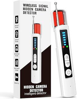 Hidden Camera & GPS Tracker Detector – Portable, Durable Anti-Spy Device for ATM Users, Shopping Malls, Business Security,...