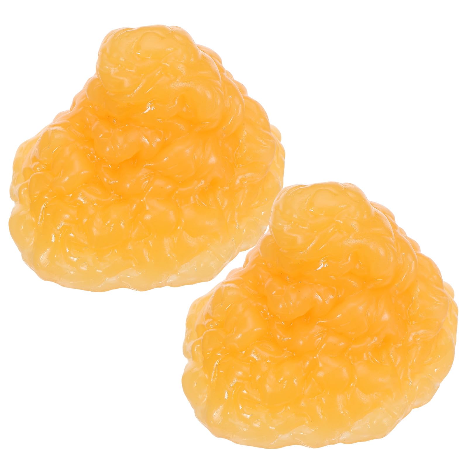 2 Piezas Figura de Tejido Graso Humano Tpe Amarillo para Anatomía