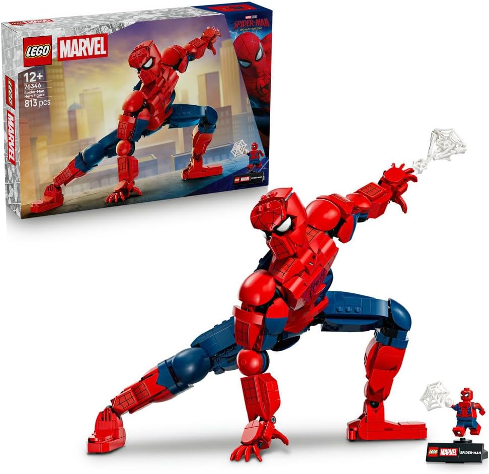 LEGO | Marvel Figurka Spider-Mana 76346 | Kolekcjonerska figurka