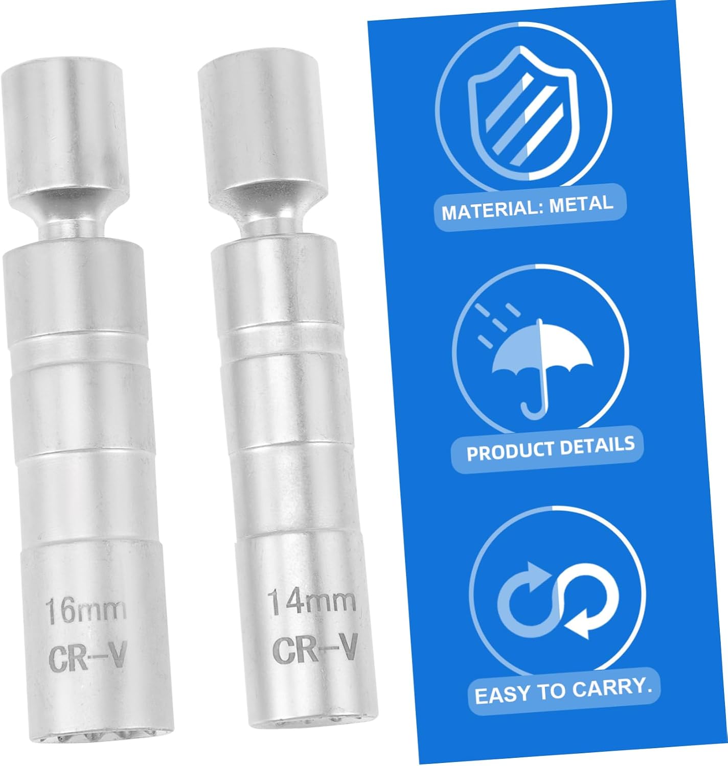 Unomor Engine Spark Plug Tools Car Repair Wrench Spark Plug Socket Easy Removal for