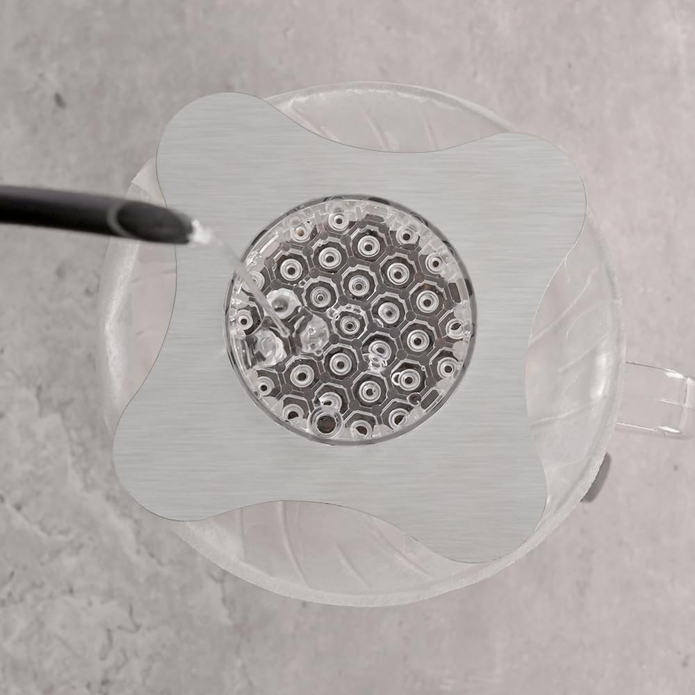 CAFEMASY Tropfhilfe-Werkzeug zum Übergießen von Kaffee, klarer Wasserdurchflusskontrolle, Schale mit Metallhalter, kompatibel mit V60 & Orea Kaffee-Tropfer