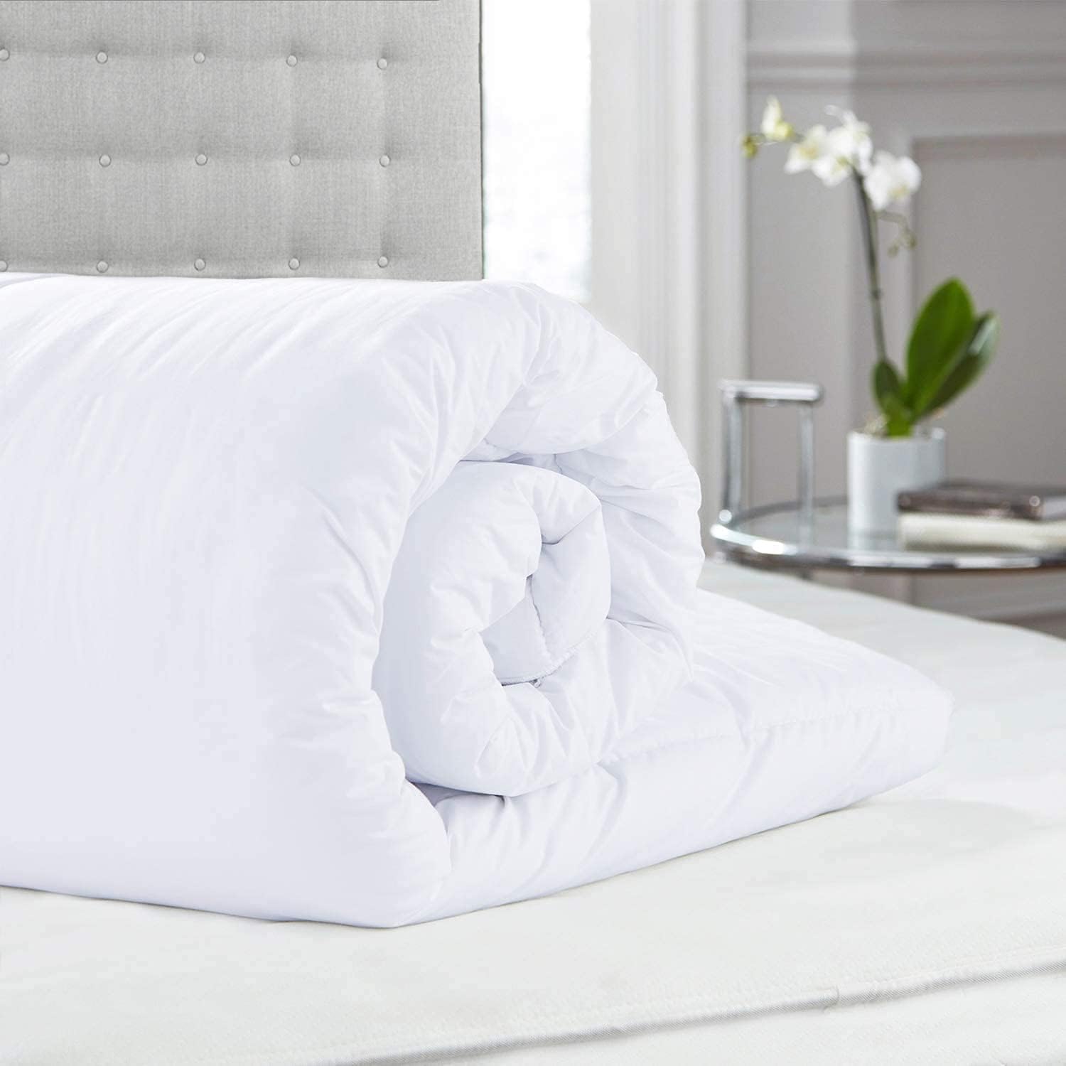 Aspire Homeware Summer Duvet Double 4.5 Tog Anti Allergy Cooler Duvets Light Weight Soft Premium Thin Quilt UK Made