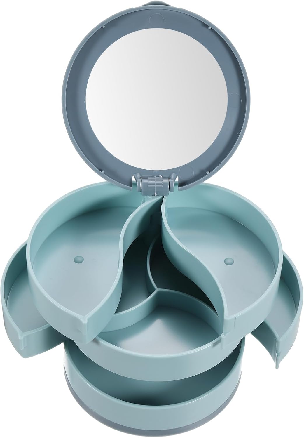 PATIKIL Rotating Jewelry Organizer, 4 Layer Small Jewelry...