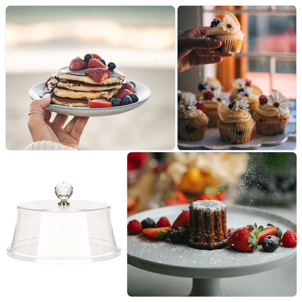 Coperchio Per Tortiera Trasparente - 25x25x10 Cm, PS, Per Conservazione E Display - Foto 9