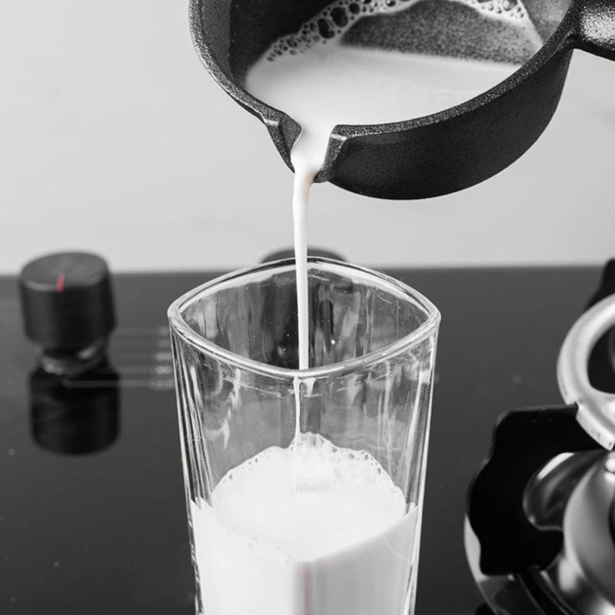 Kleiner Bratpfanne aus Gusseisen für Gas und Induktion, Antihaft
