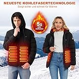 Zoom IMG-1 giacca riscaldabile con cappuccio batteria Zoom IMG-1 giacca riscaldabile con cappuccio batteria