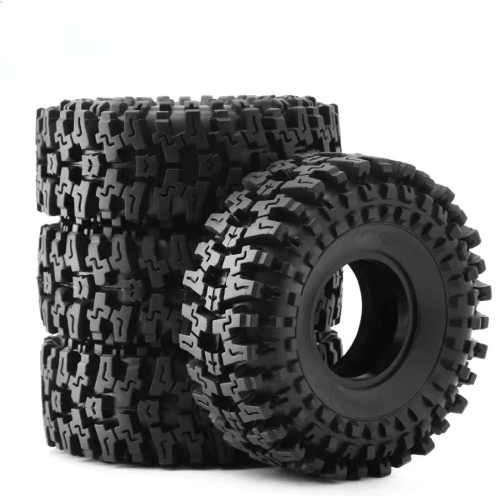 RC Car Pneumatico Ruota Compatibile con AXIAL per SCX10 II III per Capra per TRXS per TRX-4 1/10 RC Truck 1.9" per Rock Crawler Pneumatici Pneumatico da 120mm