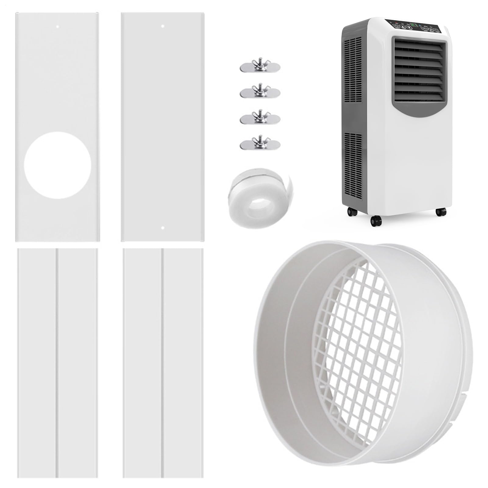 Kit de ventilación de secadora para secadora eléctrica portátil de ventana