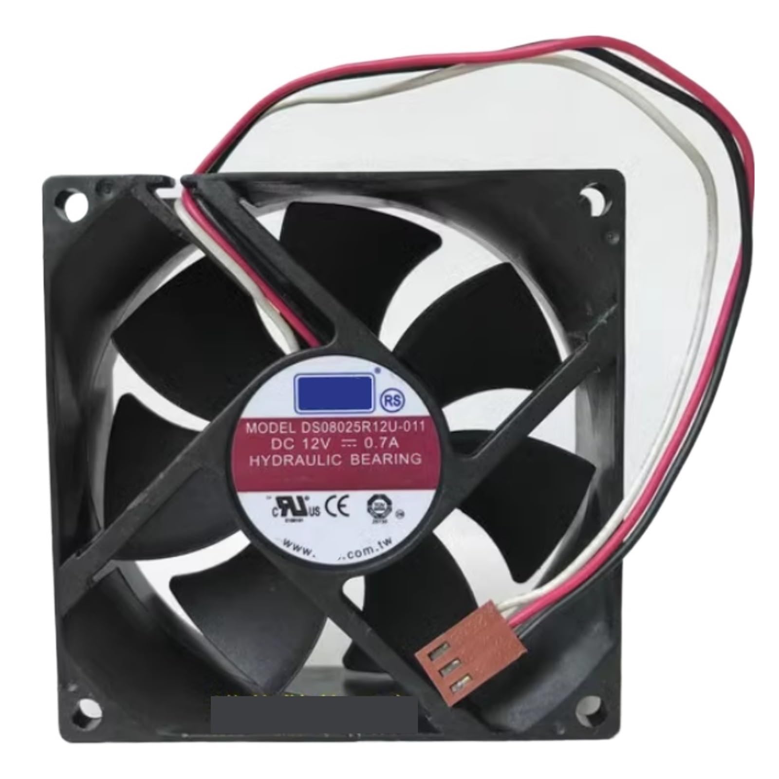 CZVJUKBYP DS08025R12U-011 DC12V 0.70A Two/Three-Wire Fan