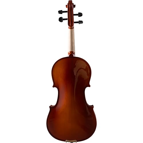 Beginner Violin 3/4 Set,3/4 Size Violin Starter Kit for Kids 8-12 Years Old & Students 4'-4'9" tall,3/4 Violins with Case, Bow, 2 Rosins,Strings,Tuner,Shoulder Rest,Mute,2 Cloths (Classic, 3/4)