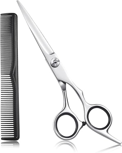 Professional Hairdressing Scissors, Stainless Steel Hairdressing Scissors, Hair Scissors for Women, Men, Children