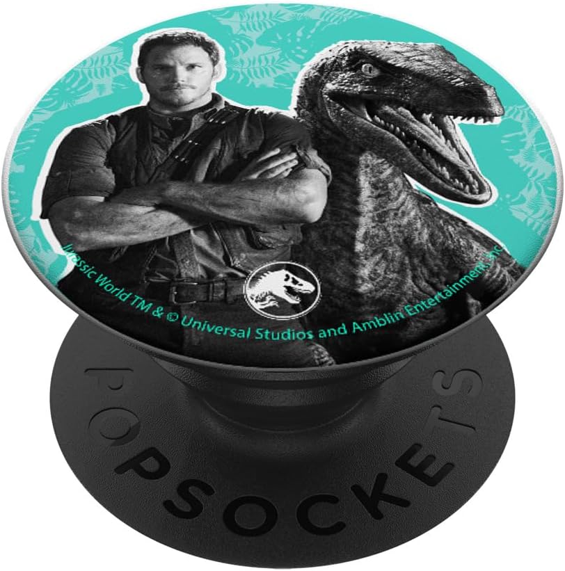 Jurassic World Owen & Blue Tropical PopSockets MagSafe PopGrip for iPhone