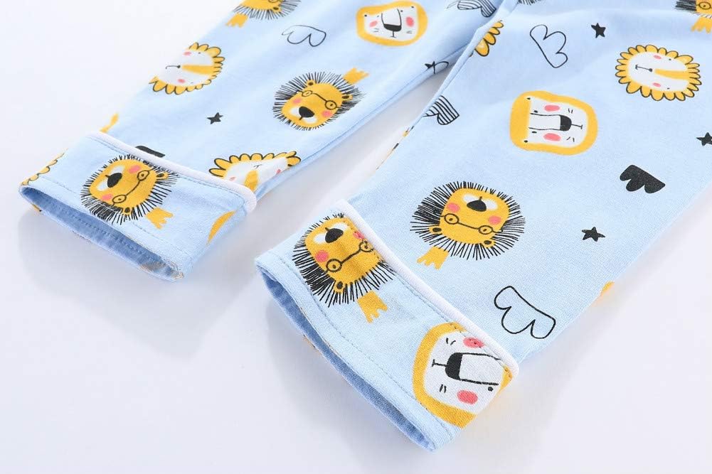 Mud Kingdom Little Boys Girls Summer Pajamas Set Button Down Funny Cartoon - Image 7