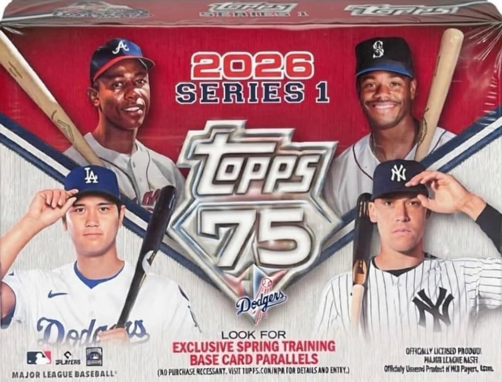 Amazon.co.jp: MLB 2026 TOPPS SERIES 1 BASEBALL VALUE BOX