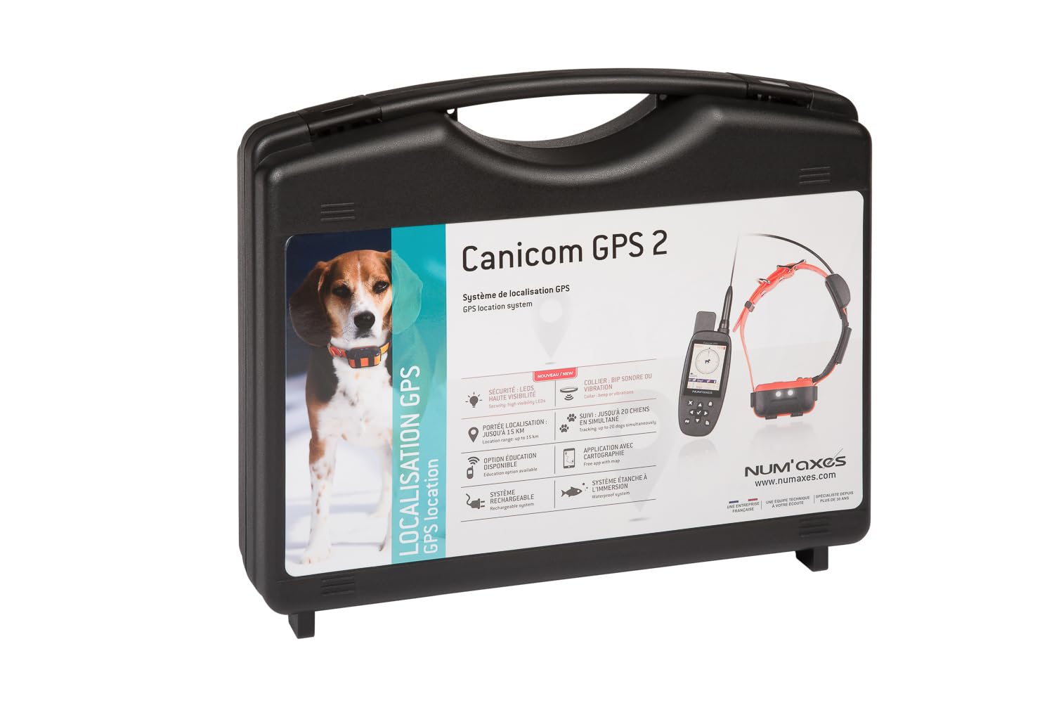 Ensemble de localisation CANICOM GPS 2 NUM'AXES