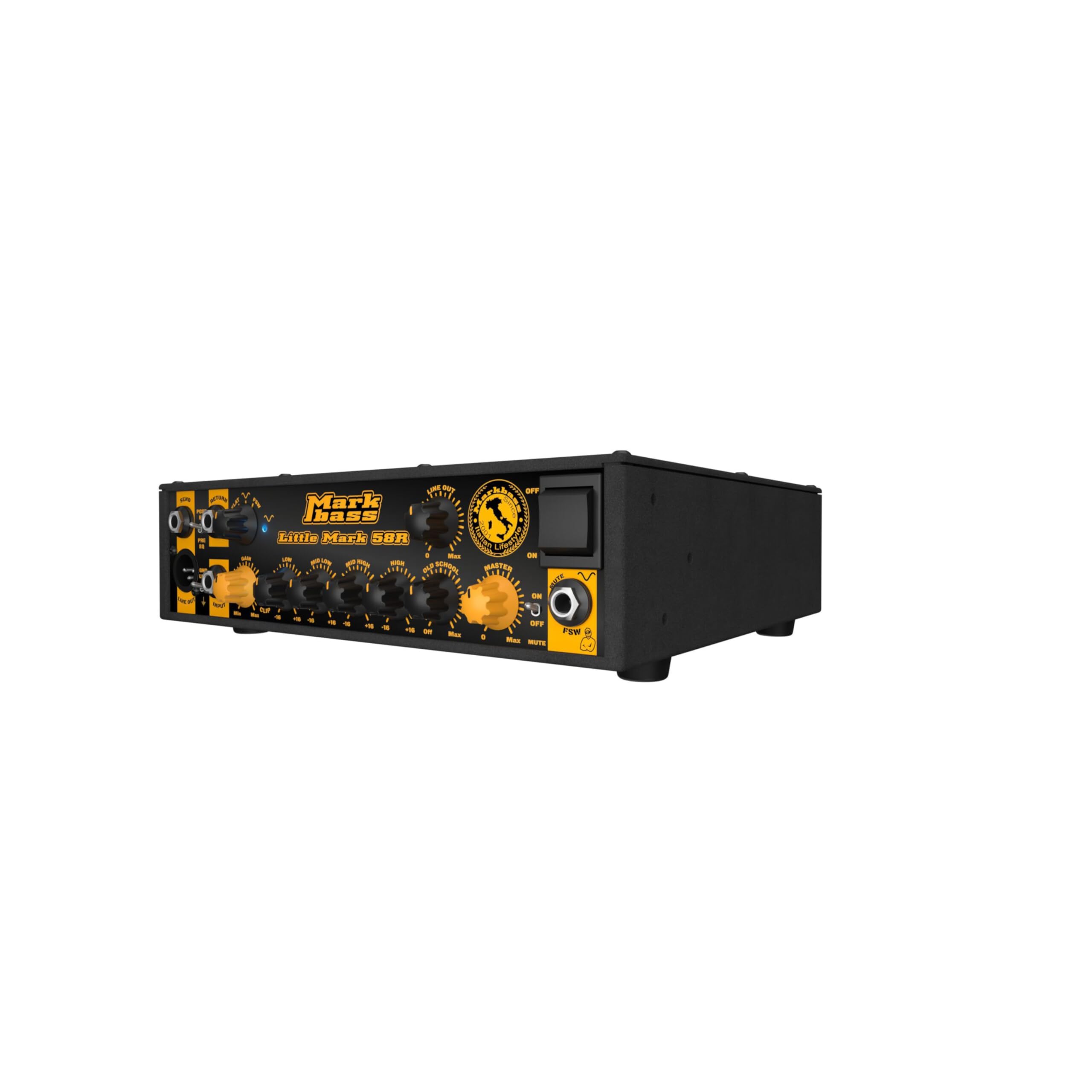 Markbass Little Mark 58R マークベース ベースアンプ Markbass Little Mark 58R Amp Head [MAK-LM58R]｜ミュージック