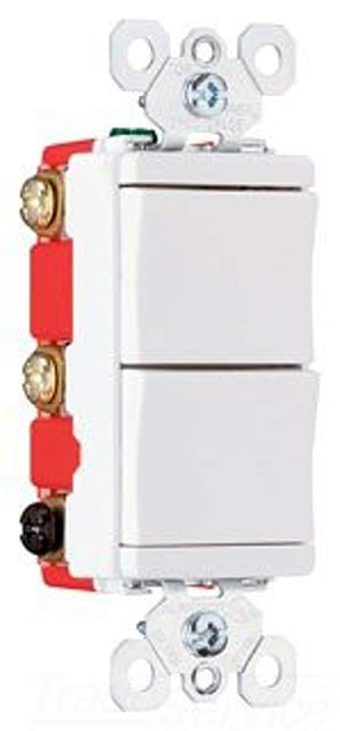Pass & Seymour Ps811-20W Decorator Switch Wh