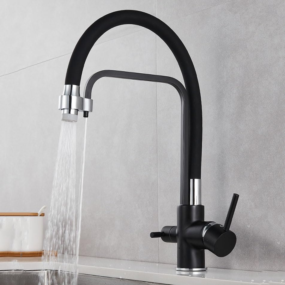 Robinet 3 voies pour filtre eau potable le plaisir d'une cuisine saine en famille