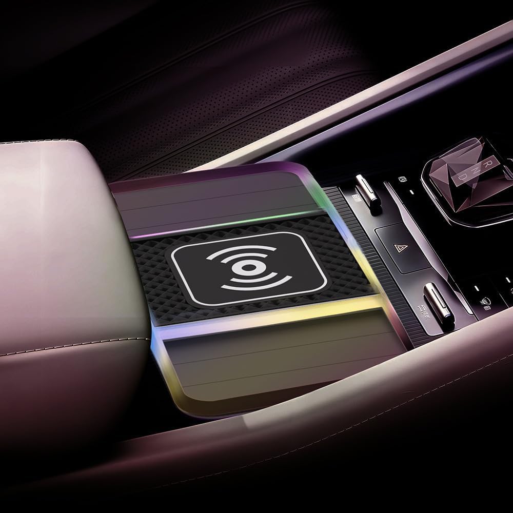 Caricatore Auto Wireless per Nissan Murano | Tappetino Ricarica Wireless Auto Induzione Caricabatterie Wireless per Auto Veloce