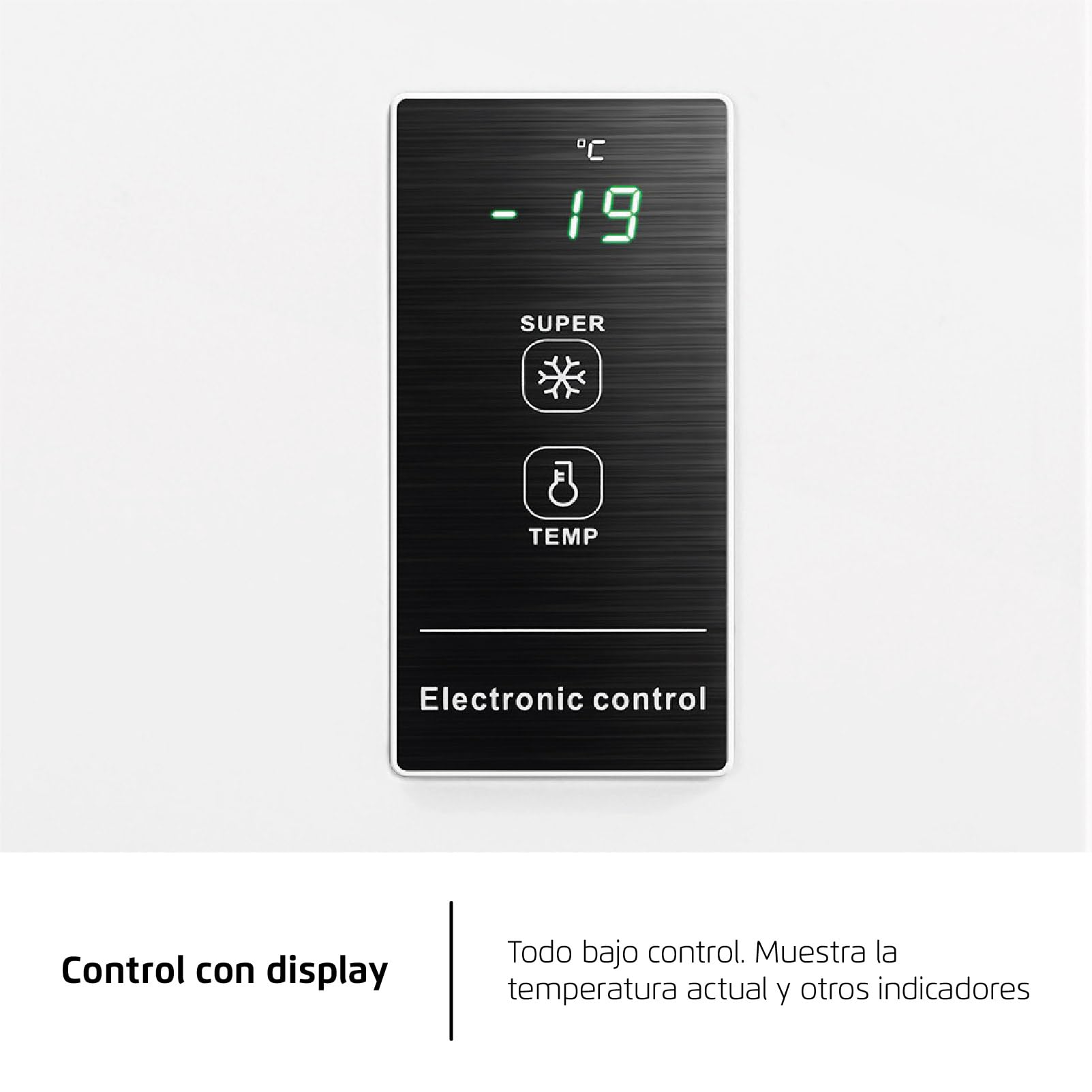 Corberó - Cassapanca congelatore | CCHM1506M | Statico | 143 L | 85 cm | 37 dB | 1 cestino flessibile | Sistema doppio e super congelamento | Bianco