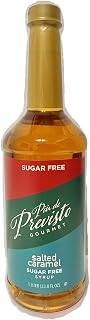 Likas' Piu de Previsto Gourmet Sugar free Syrup (salted caramel), 1 Fl Oz (Pack of 1)