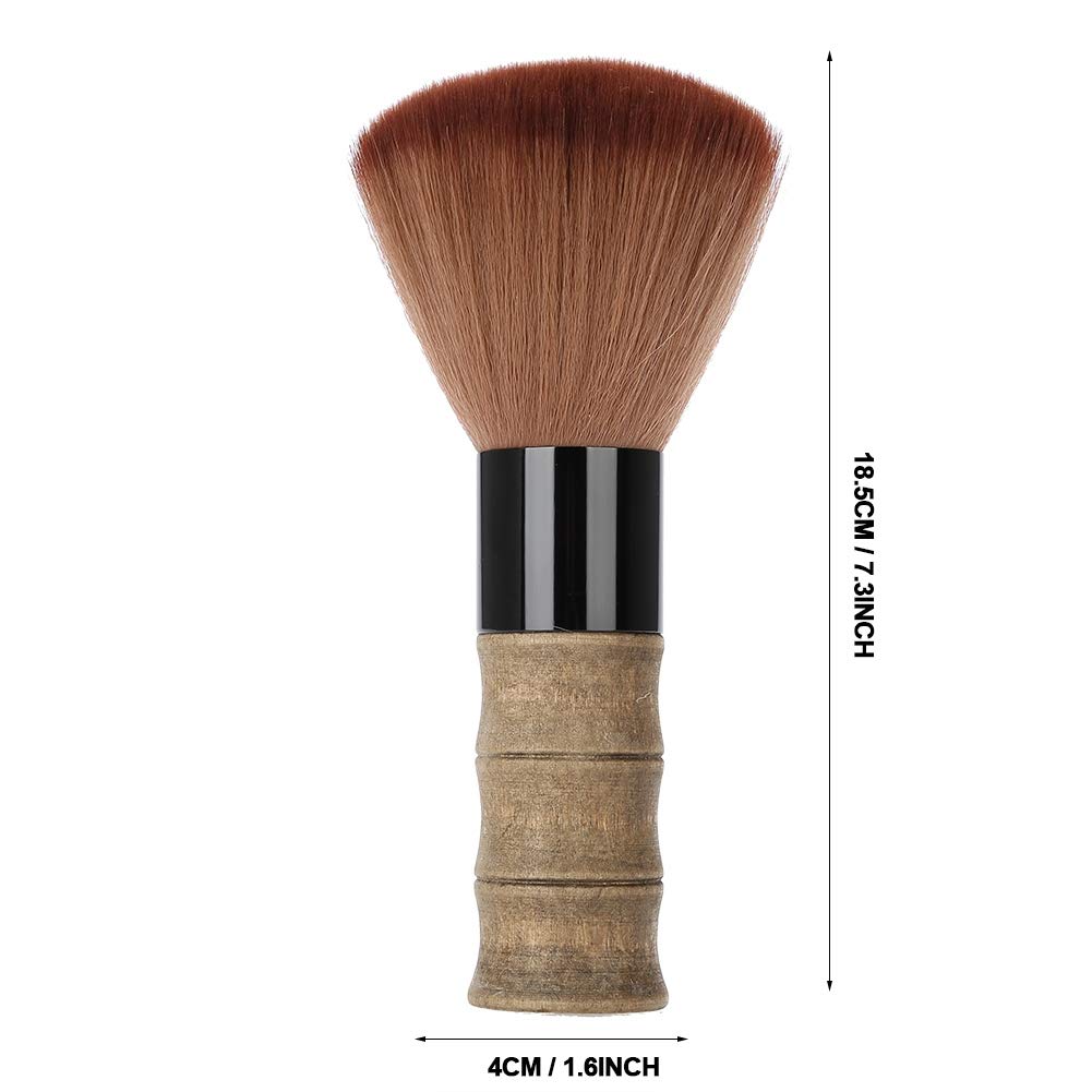 Collo duster brush, soft barber face duster spazzola per capelli fibra hair salon cutting parrucchiere spazzola per capelli spazzare neck tool per ogni barbiere o salone
