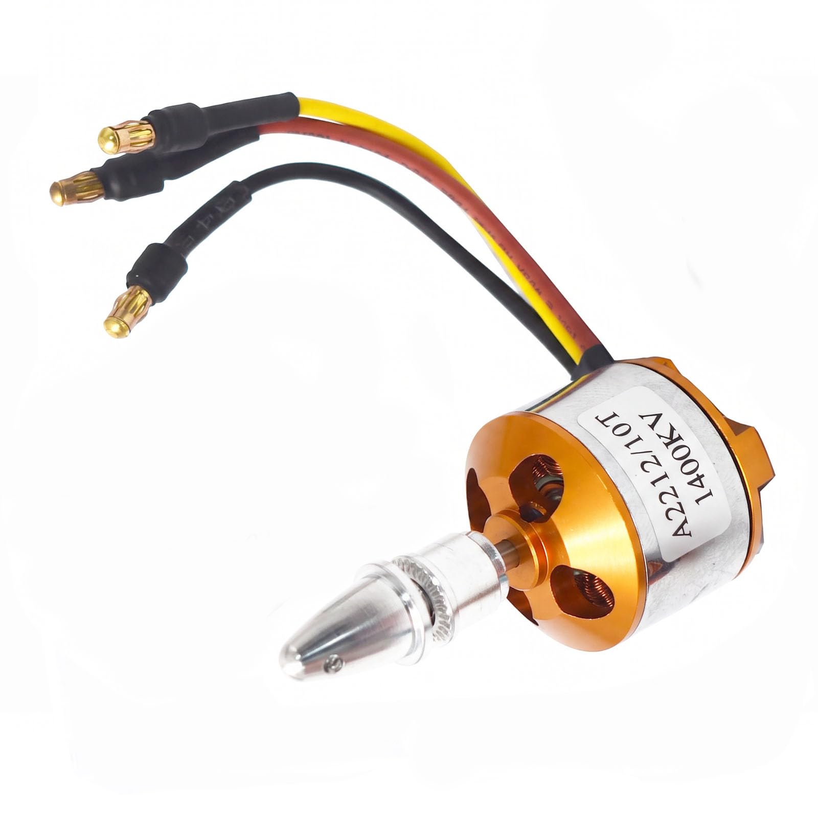 A2212 1400KV Motor Outrunner sin escobillas 10T Controlador de motor sin escobillas de alta potencia para aviones RC/Multicopter 4/6 ejes Quadcopter (4 piezas)