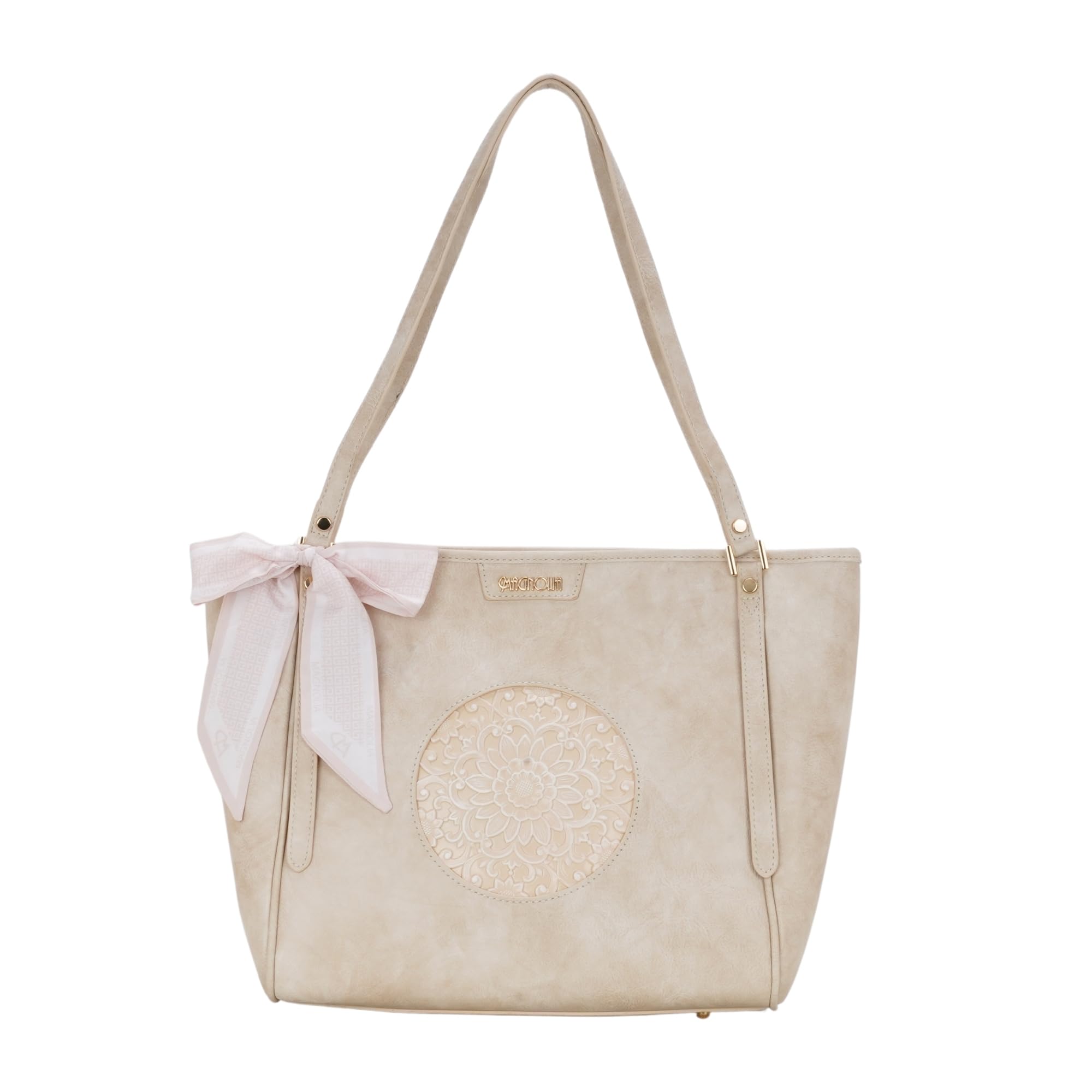 Magnolia Womens Betula Medium Croco Pattern Tote Bag Ladies Purse