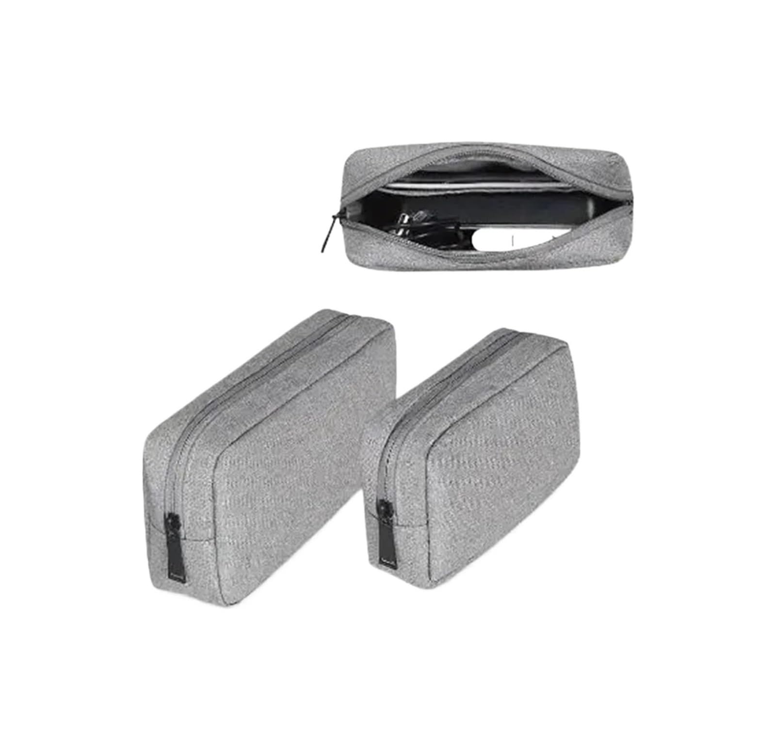Torba na akcesoria elektroniczne, 3 szt. Akcesoria cyfrowe do opaski kablowej USB Przenośny organizer podróżny o dużej pojemności