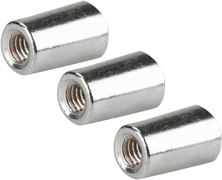 Bnineteenteam Guitar Switch Tips, 3 Way Toggle Switch Knobs, 3Pcs Guitar Accessory Replacement Tips, Copper for Electric Guitar, Silver for DIY Music Enthusiasts and Guitarists