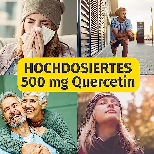 Quercetin von Green Naturals – 180 Kapseln mit 500 mg