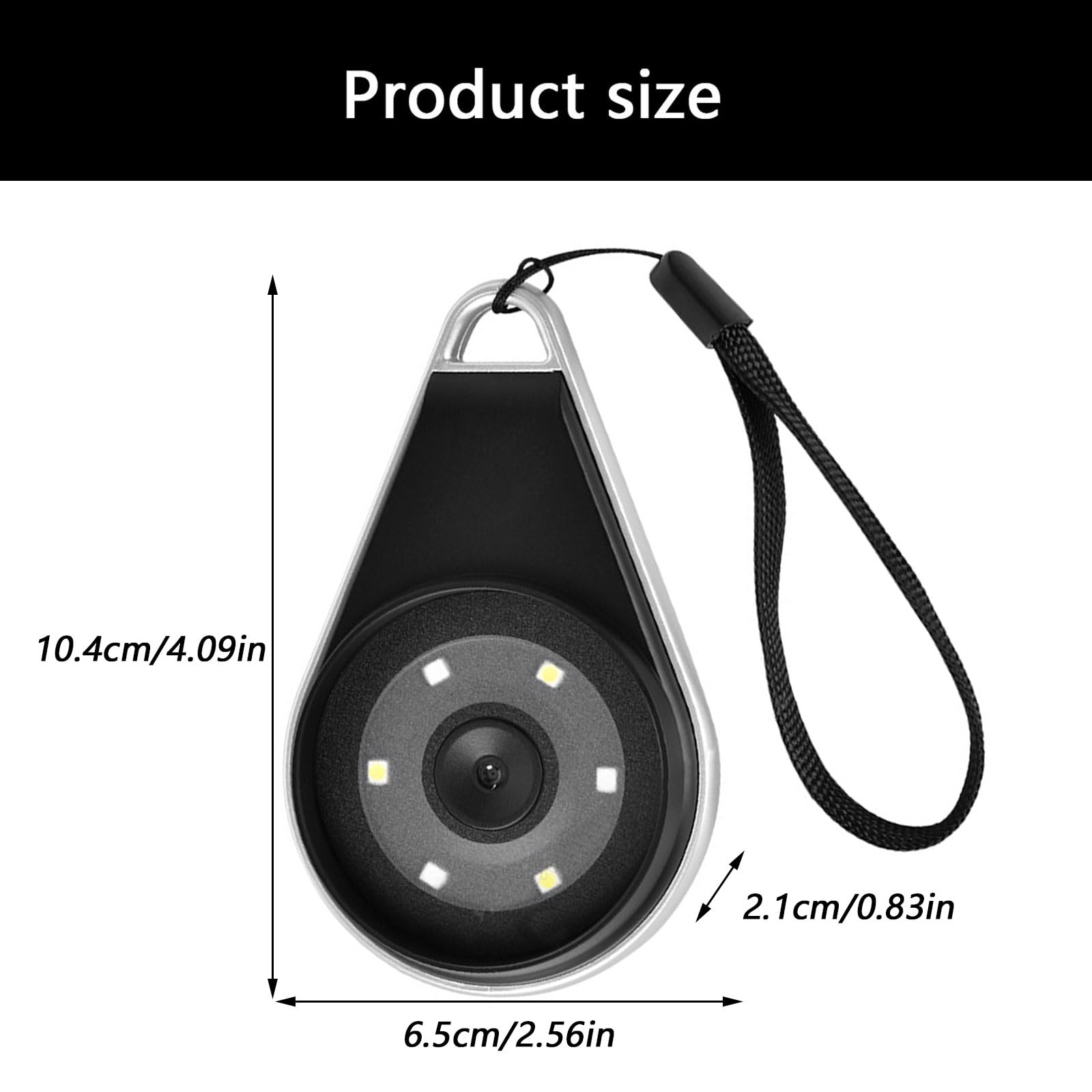 Microscopio de mano con ABS ergonómico de alta definición