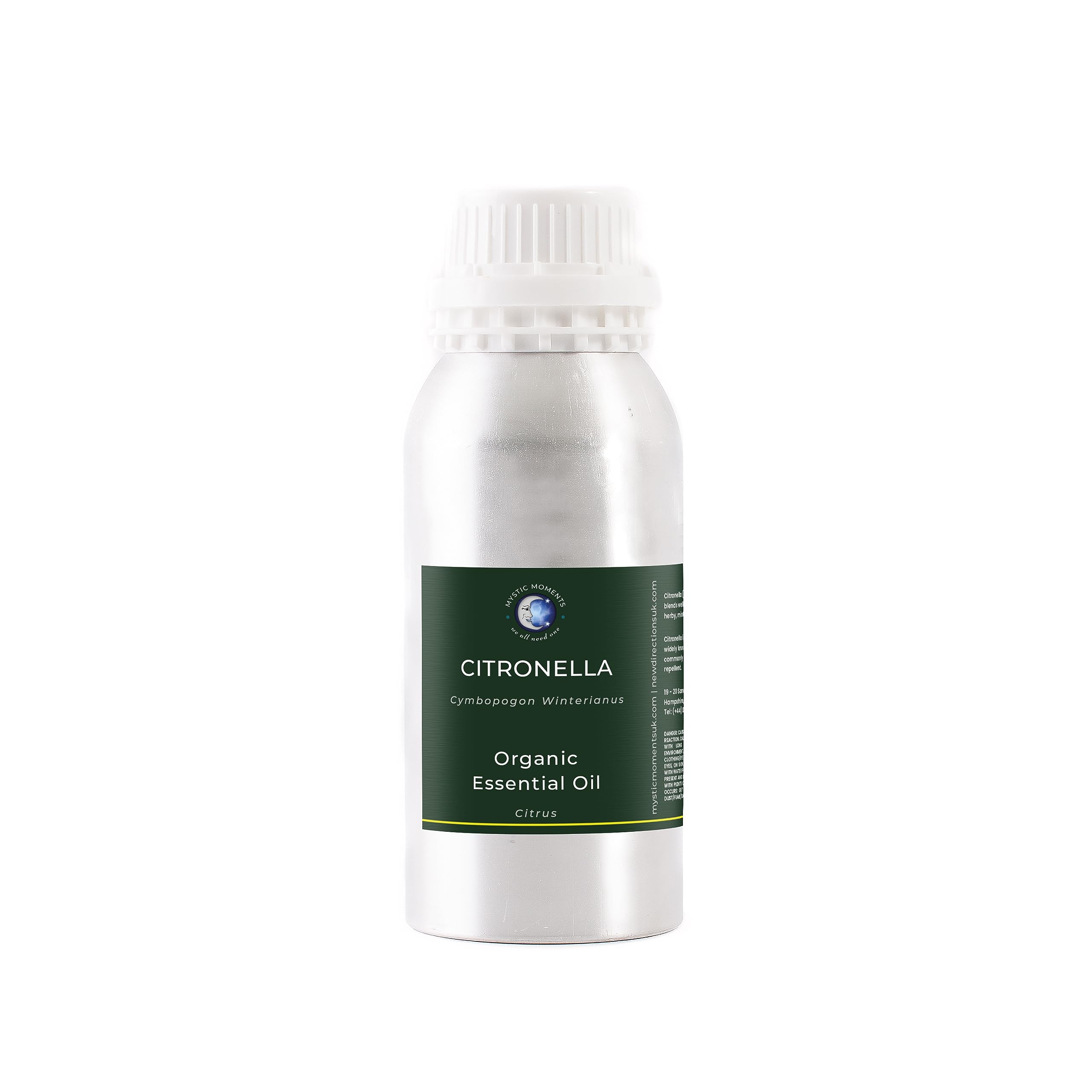 Huile essentielle bio citronnelle pure 500g aromatherapie et maison