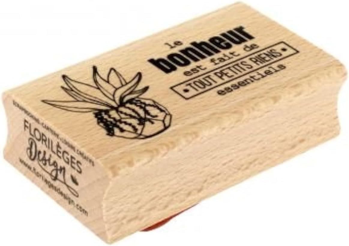 Florilèges Design Stamp, Wood Colour, 40 x 70 mm