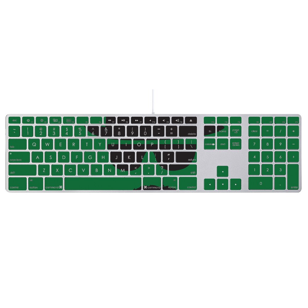 MightySkins Skin Compatible with Apple Keyboard with Numeric Keypad wrap Cover Sticker Skins Breaking Badass