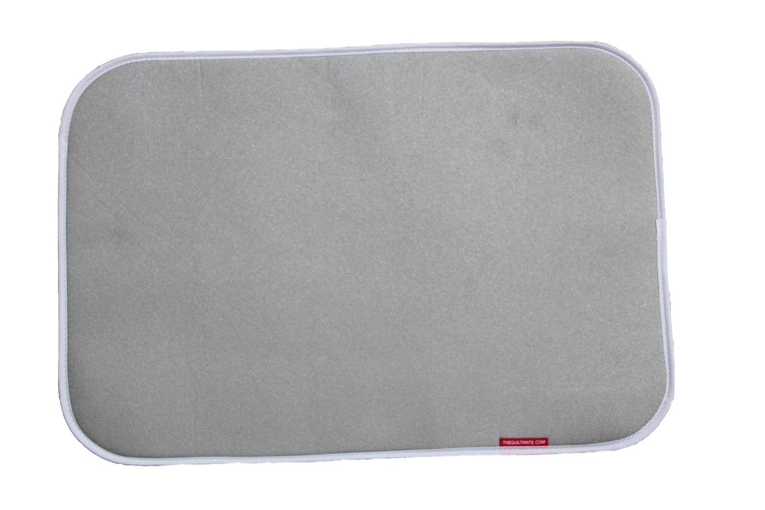 Premium Ironing Pad, Designed Especially for Quilters and Crafters, CLASSIC, Silver, 17 in x 25 in