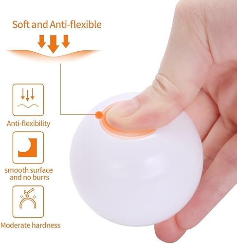 Miniatura 29 de Wonder Space Pelotas suaves de plástico a prueba de aplastamiento sin productos químicos, sin BPA, sin olor, seguras para niños pequeños, piscina