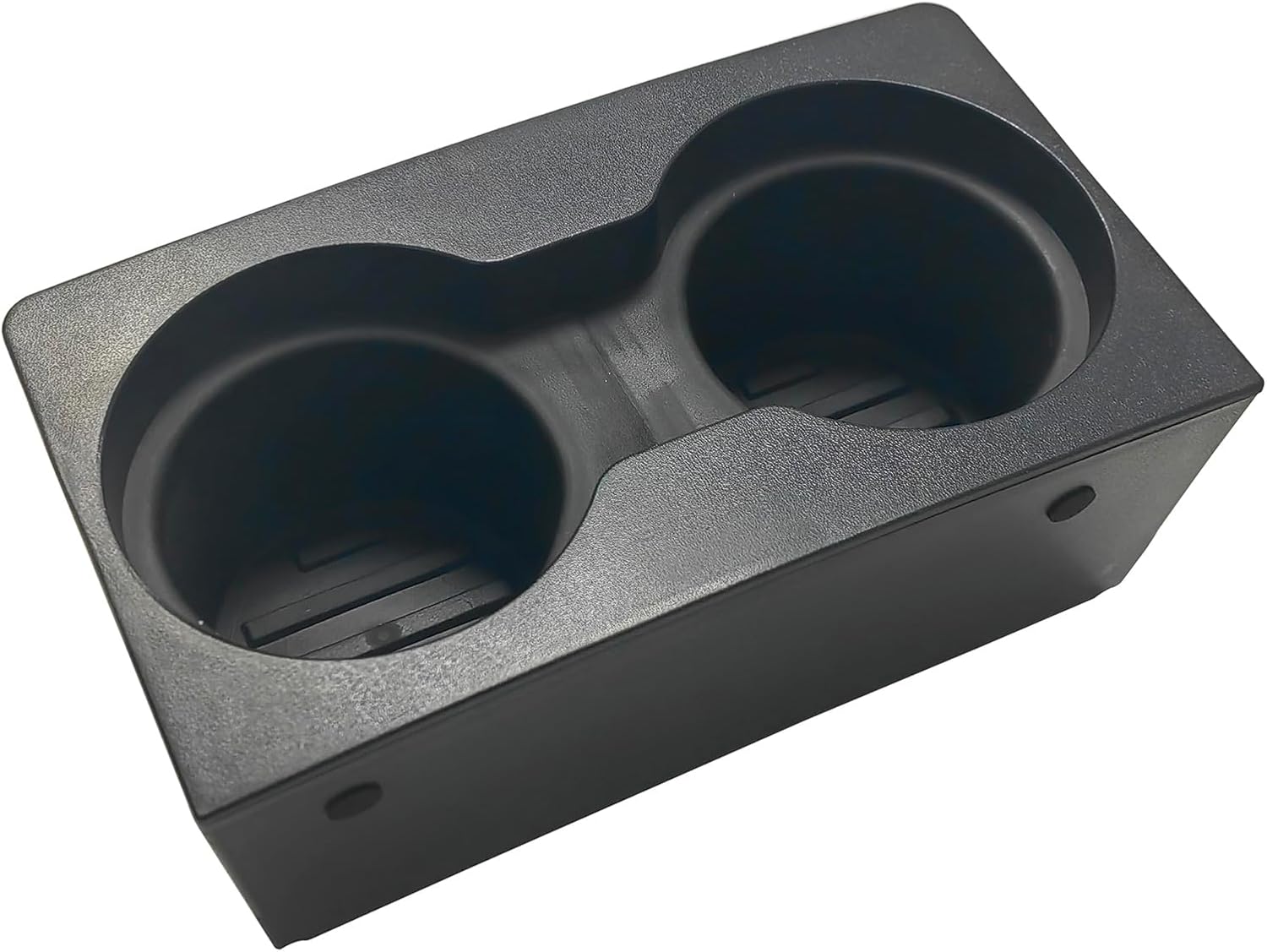 Front Center Console Cup Holder Insert Compatible with Ford F250 F350 F450 F550 Super Duty 2011-2015 Replaces BC3Z7813562AA BC3Z-7813562-AA