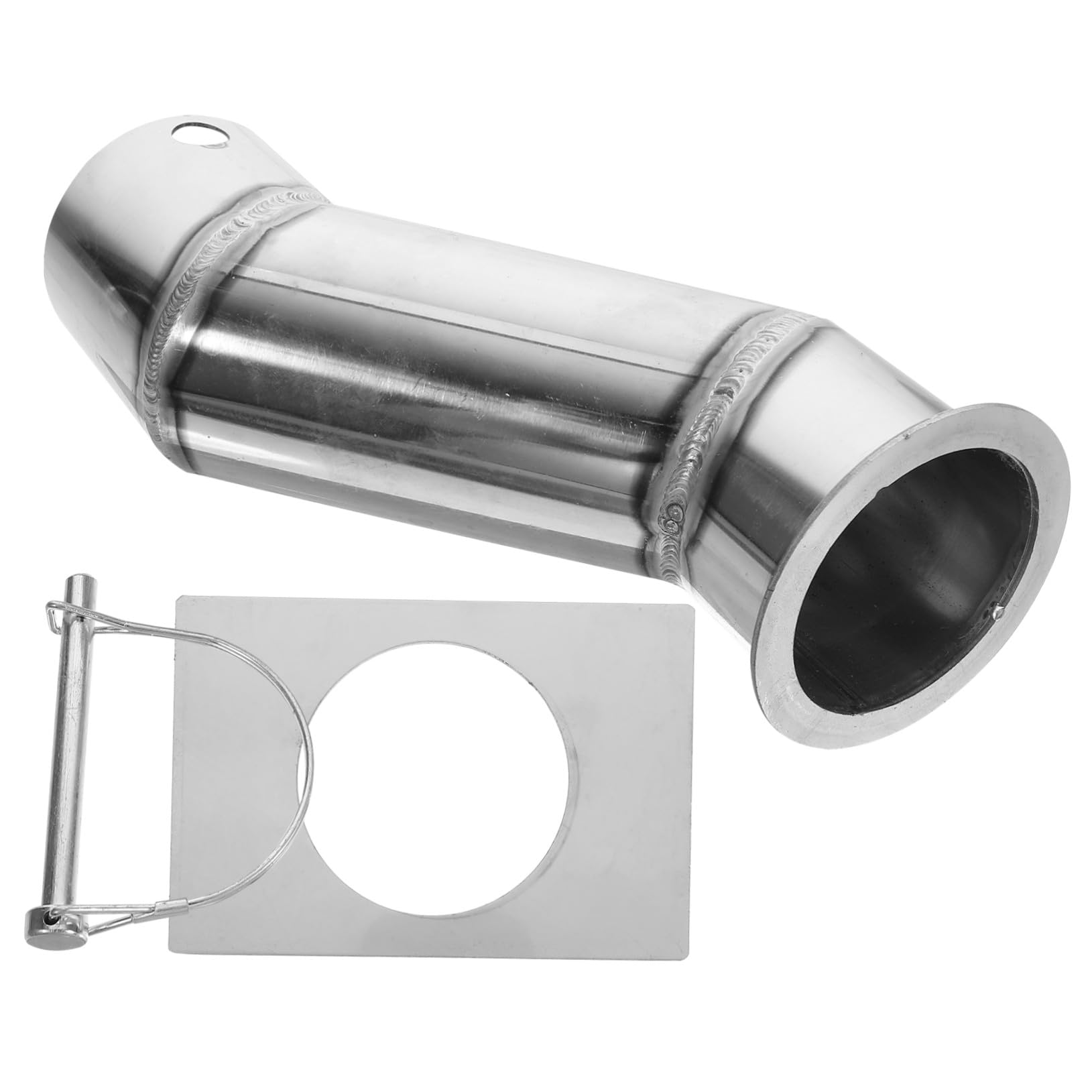 Adaptateur pour chaîne de pluie de jardin pour une évacuation esthétique de l'eau